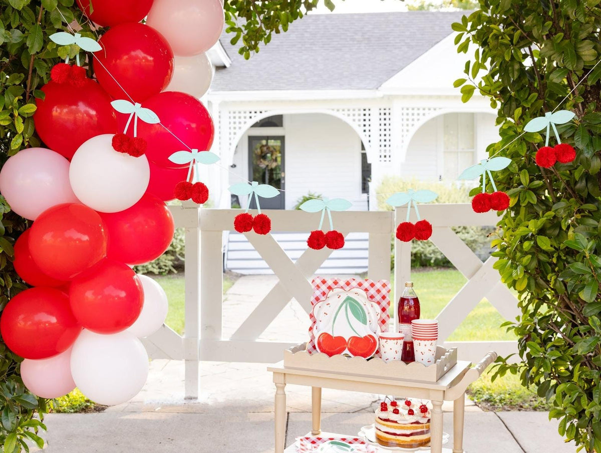 Cherry Shaped Napkins 24ct - Stesha Party