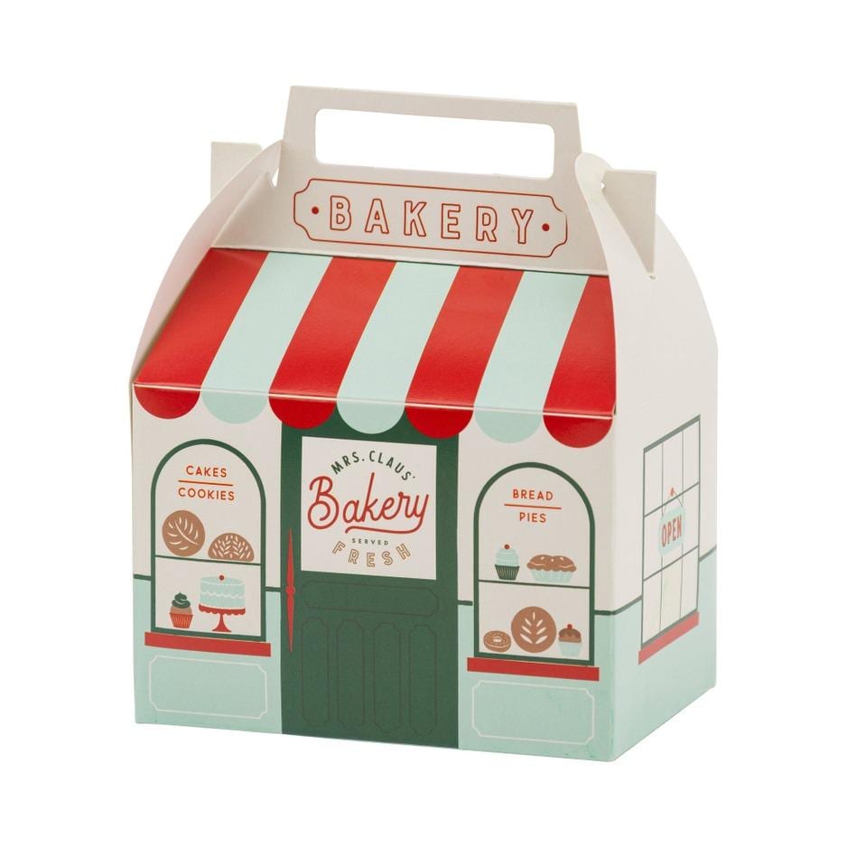 Christmas Bakery Treat Boxes 6cs - Stesha Party
