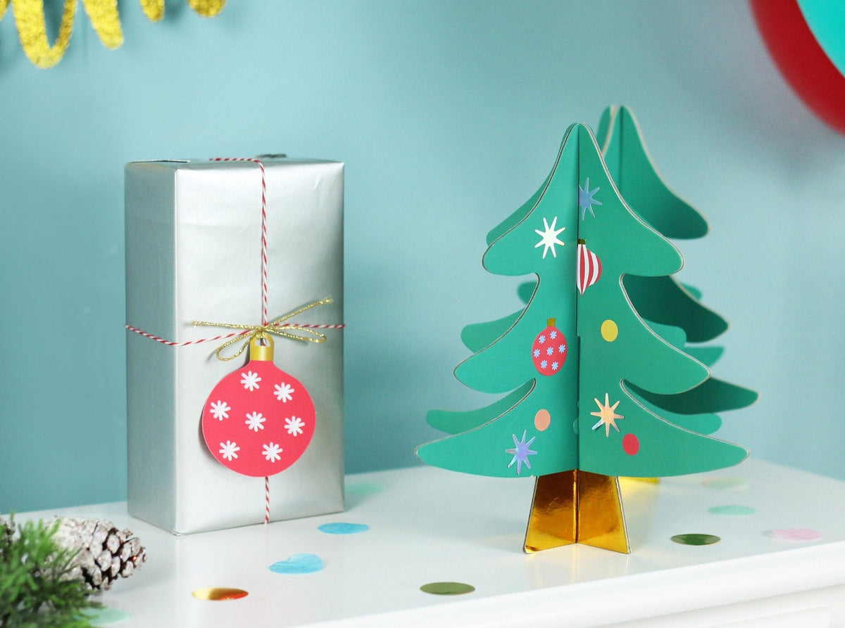 Christmas Tree Party Centerpiece - Stesha Party