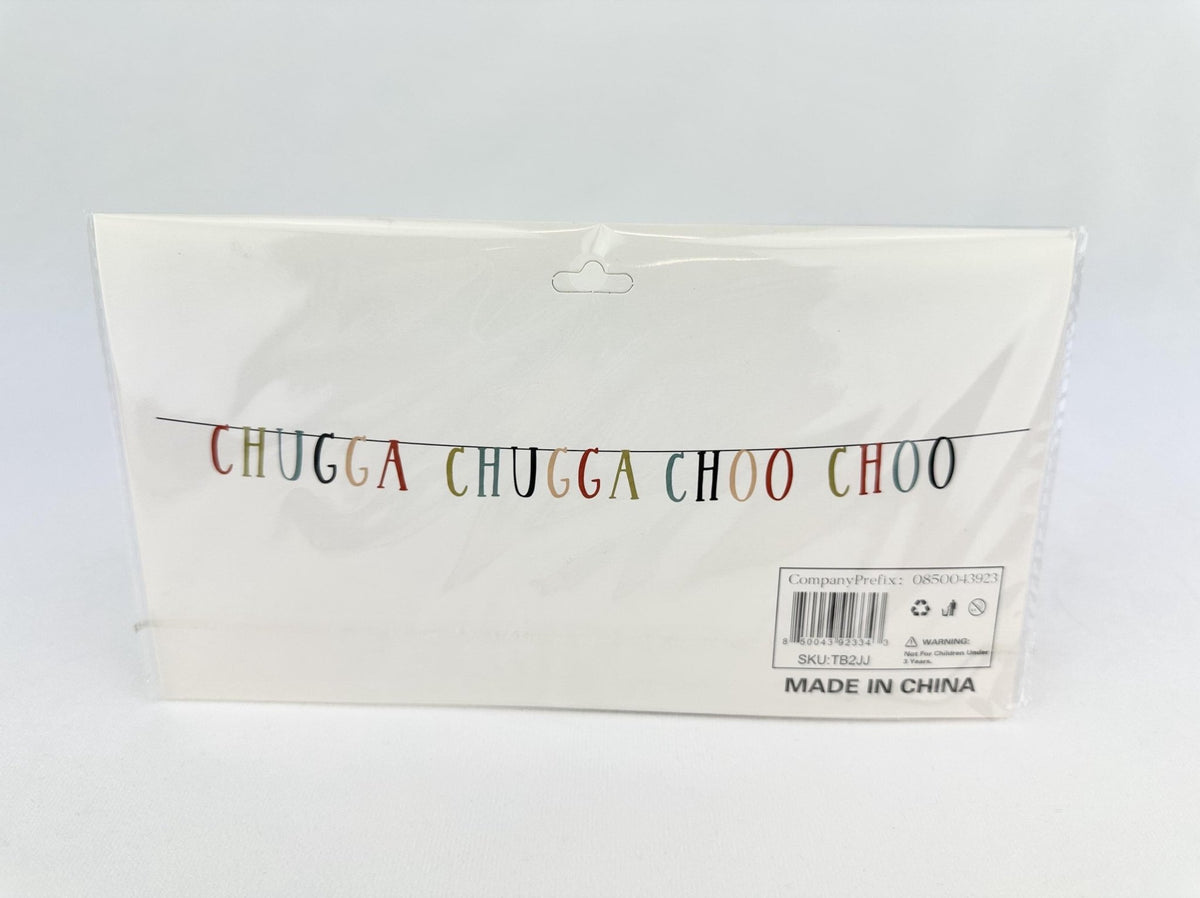 Chugga Chugga Choo Choo Banner - Stesha Party