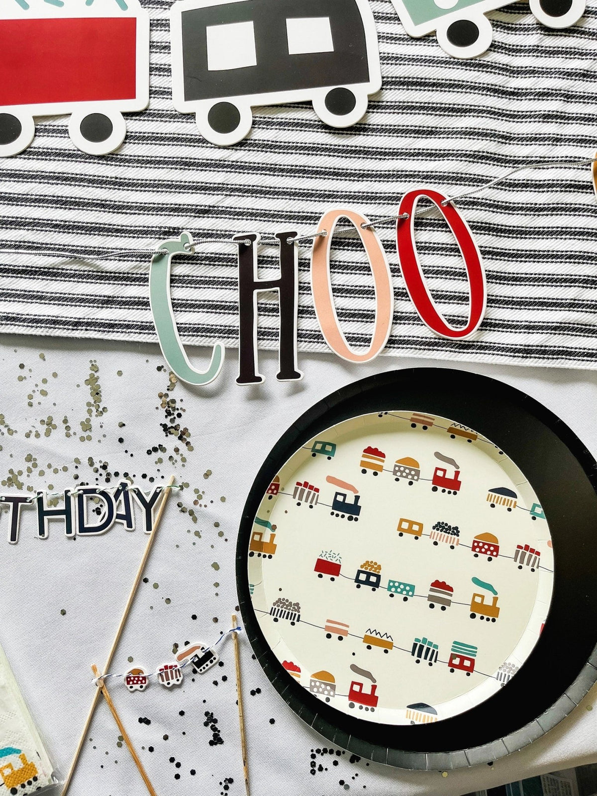 Chugga Chugga Choo Choo Banner - Stesha Party