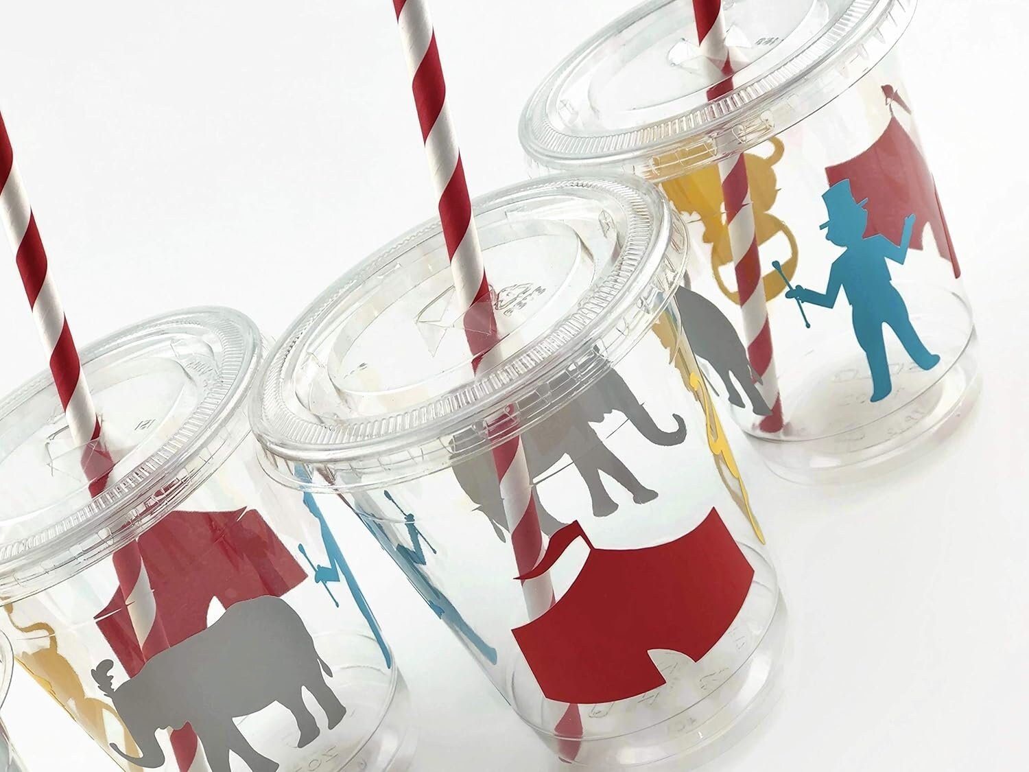 Circus & Carnival Party Cups 12ct - Stesha Party