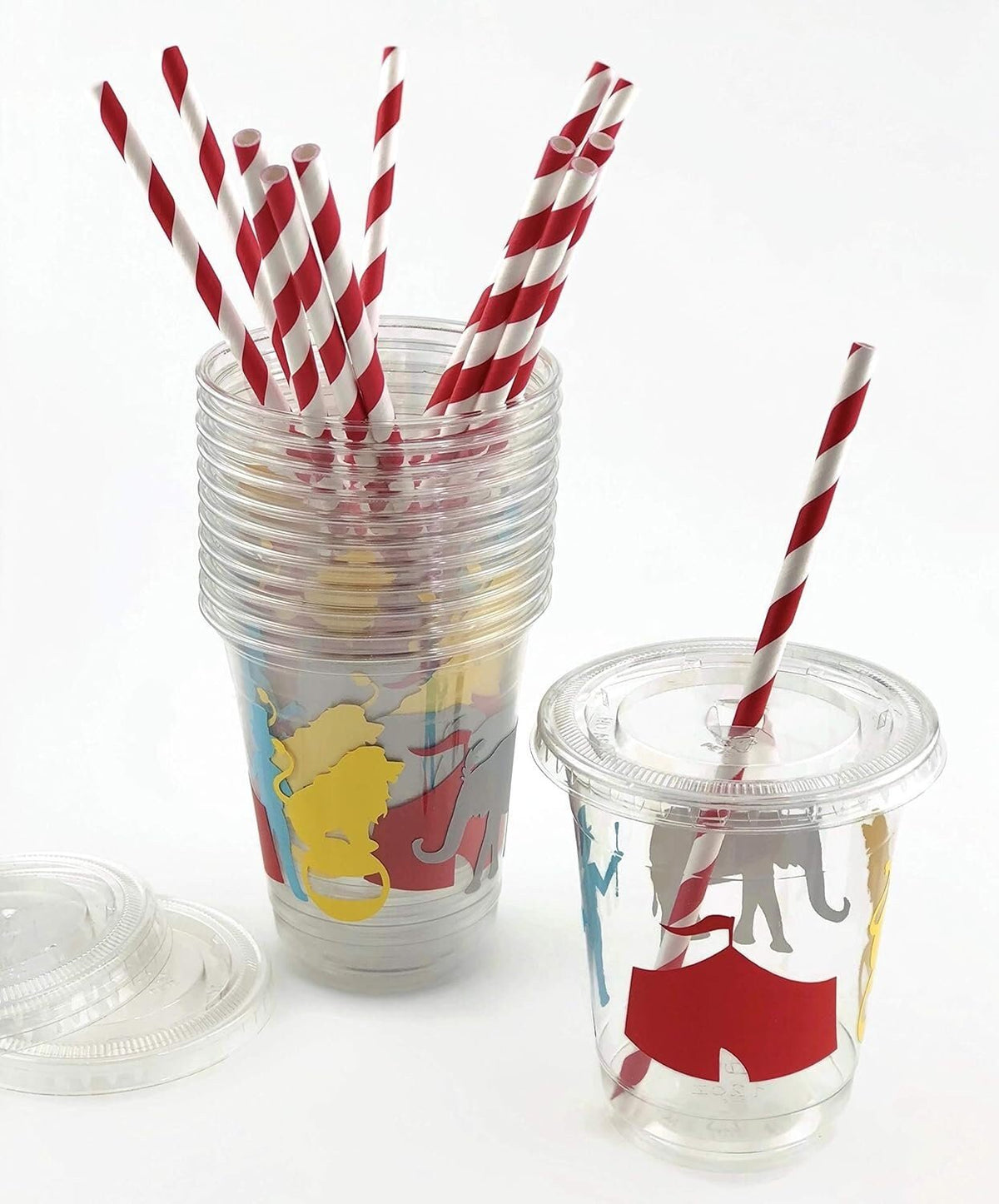 Circus & Carnival Party Cups 12ct - Stesha Party