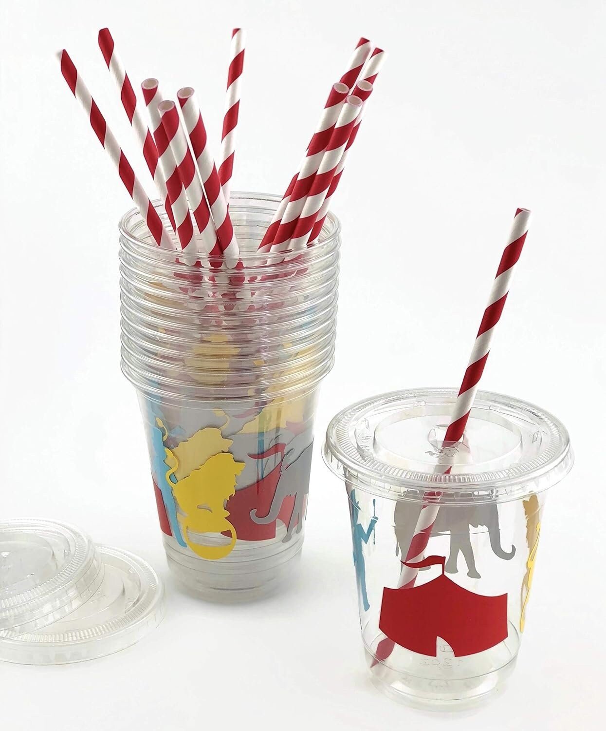 Circus & Carnival Party Cups 12ct - Stesha Party
