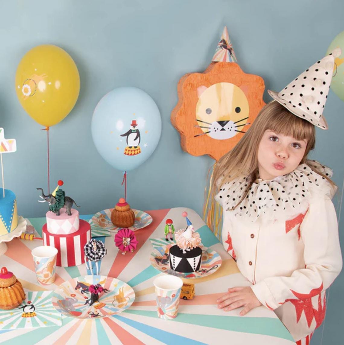 Circus Party Cups 8ct - Stesha Party