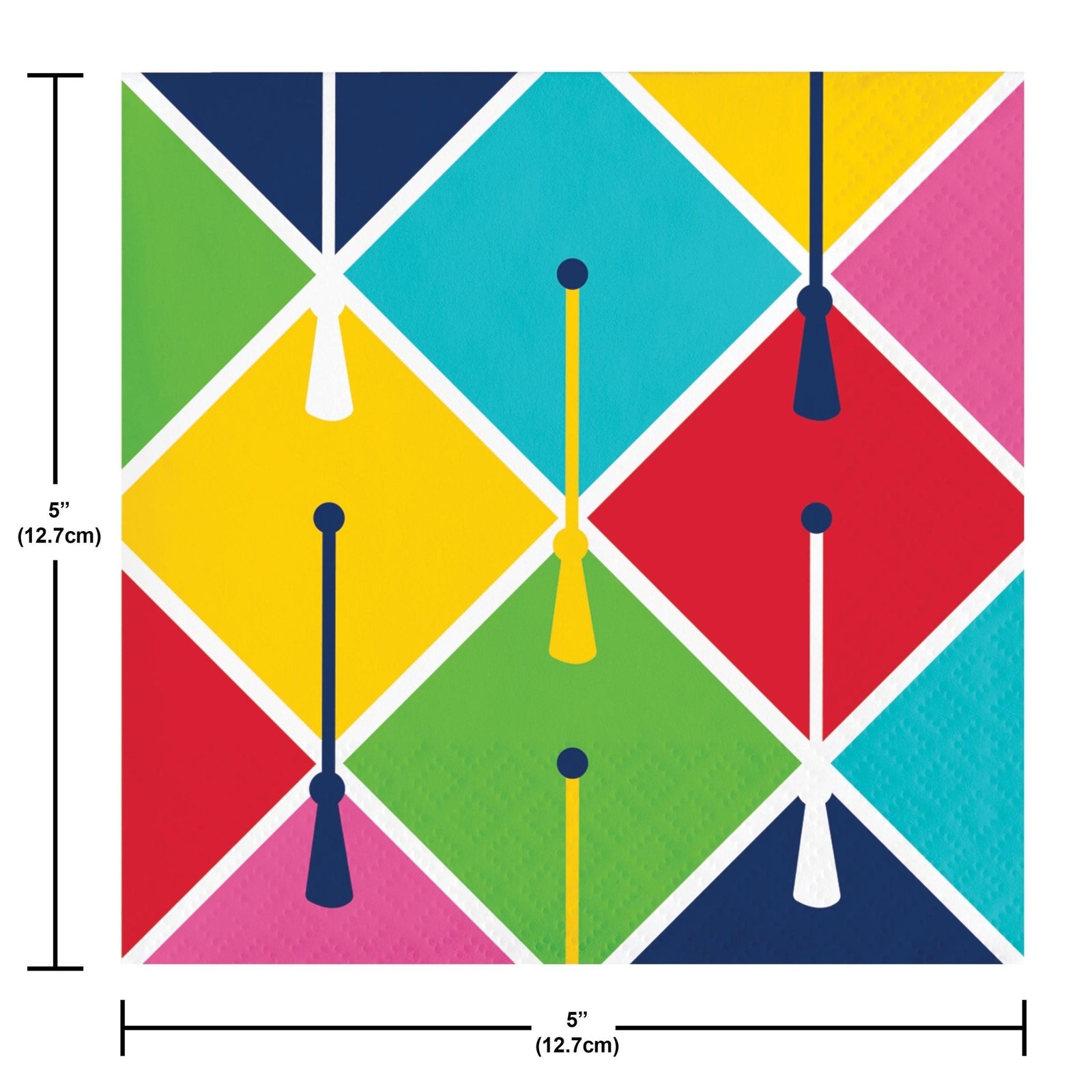 Colorful Graduation Plates and Napkins - Stesha Party