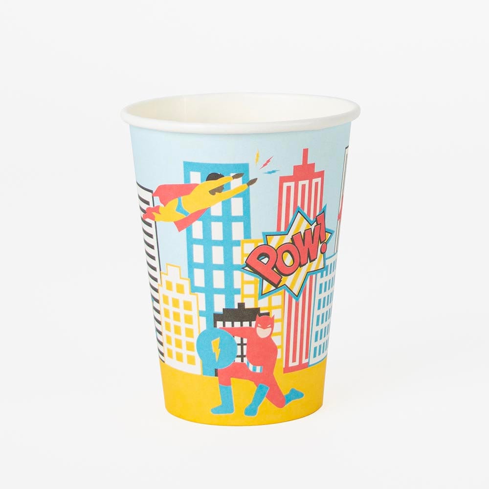 Comic Book Party Cups - Stesha Party