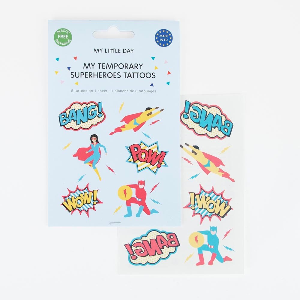 Comic Book Tattoos - Stesha Party