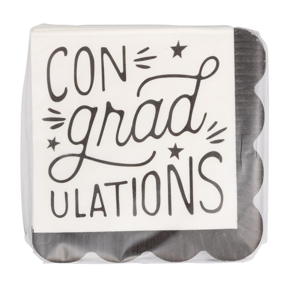 ConGRADulations Cocktail Napkins 24ct - Stesha Party