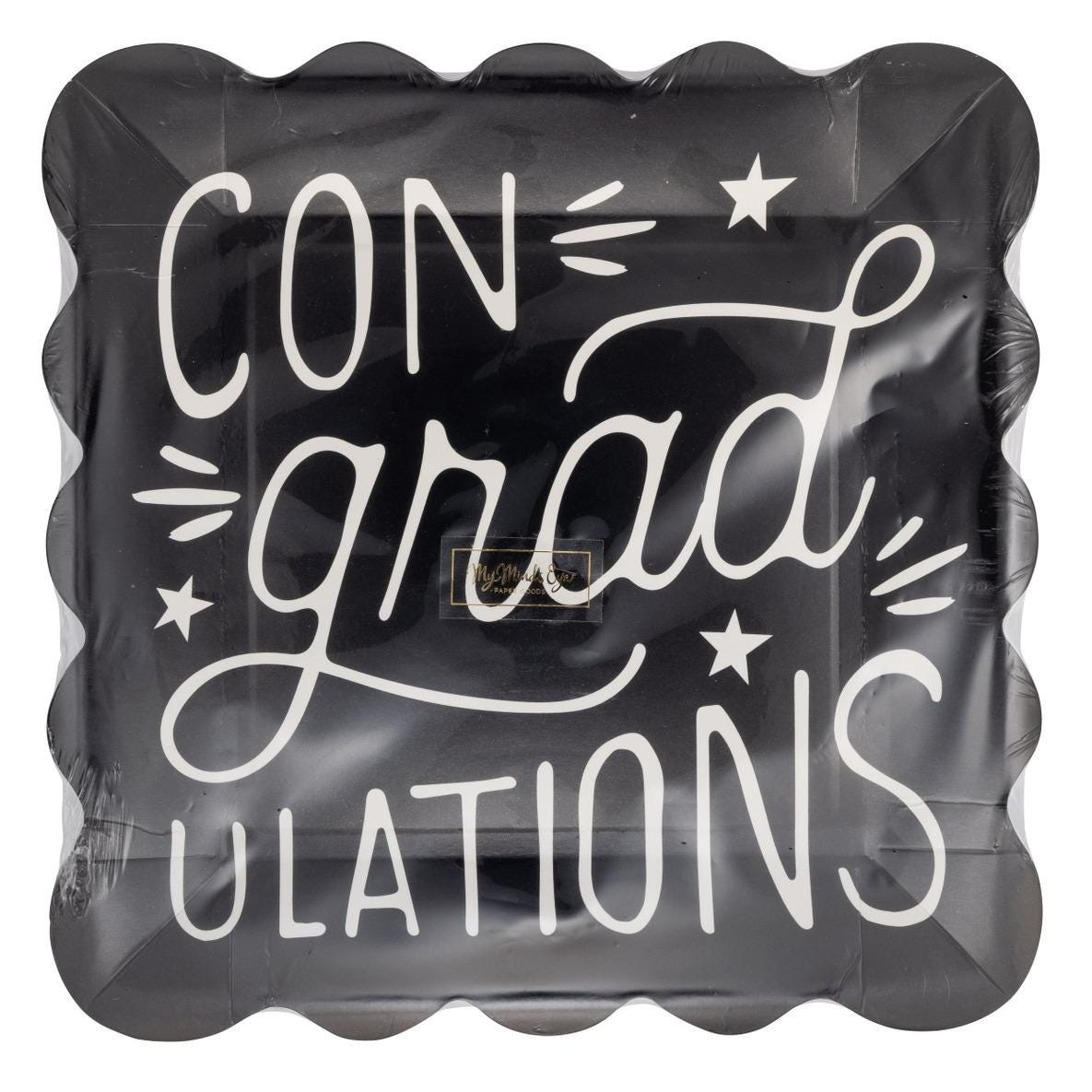 ConGRADulations Plates 8ct - Stesha Party