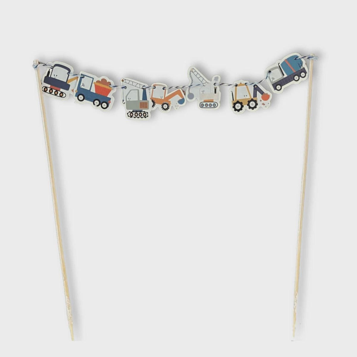 Construction Cake Topper Banner - Stesha Party