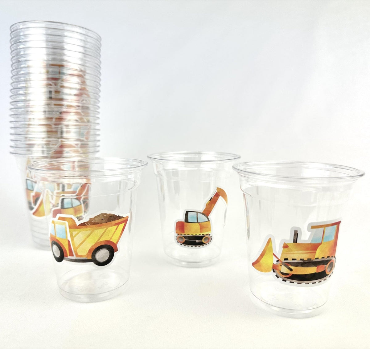 Construction Party Cups 24ct - Stesha Party