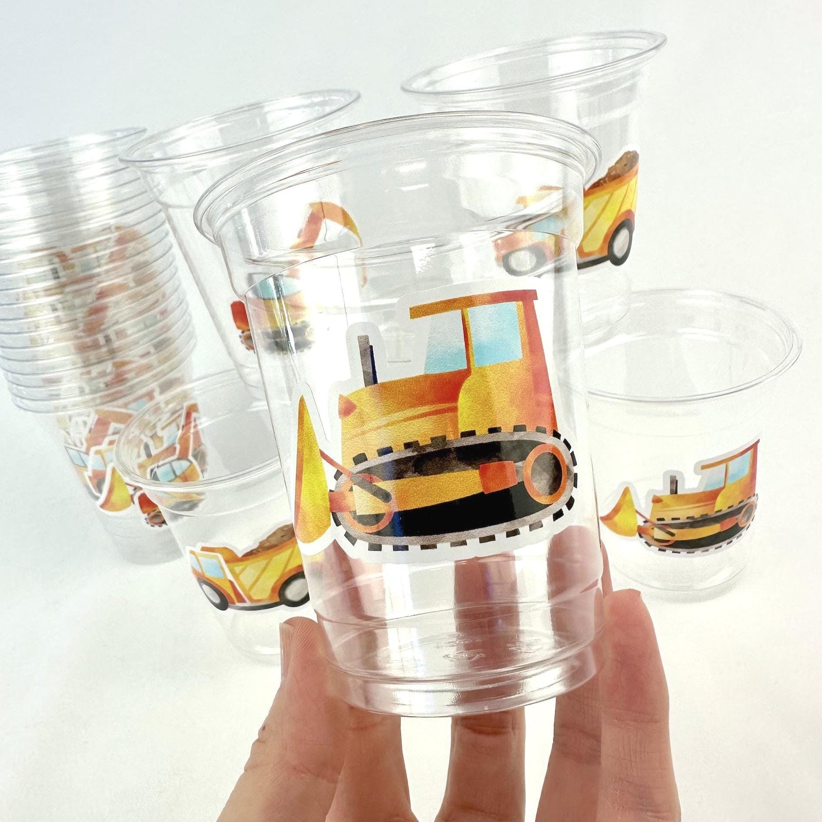 Construction Party Cups 24ct - Stesha Party