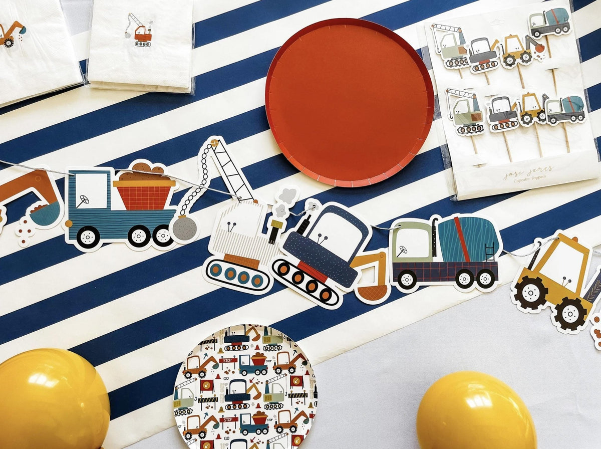 Construction Party Napkins 16ct - Stesha Party