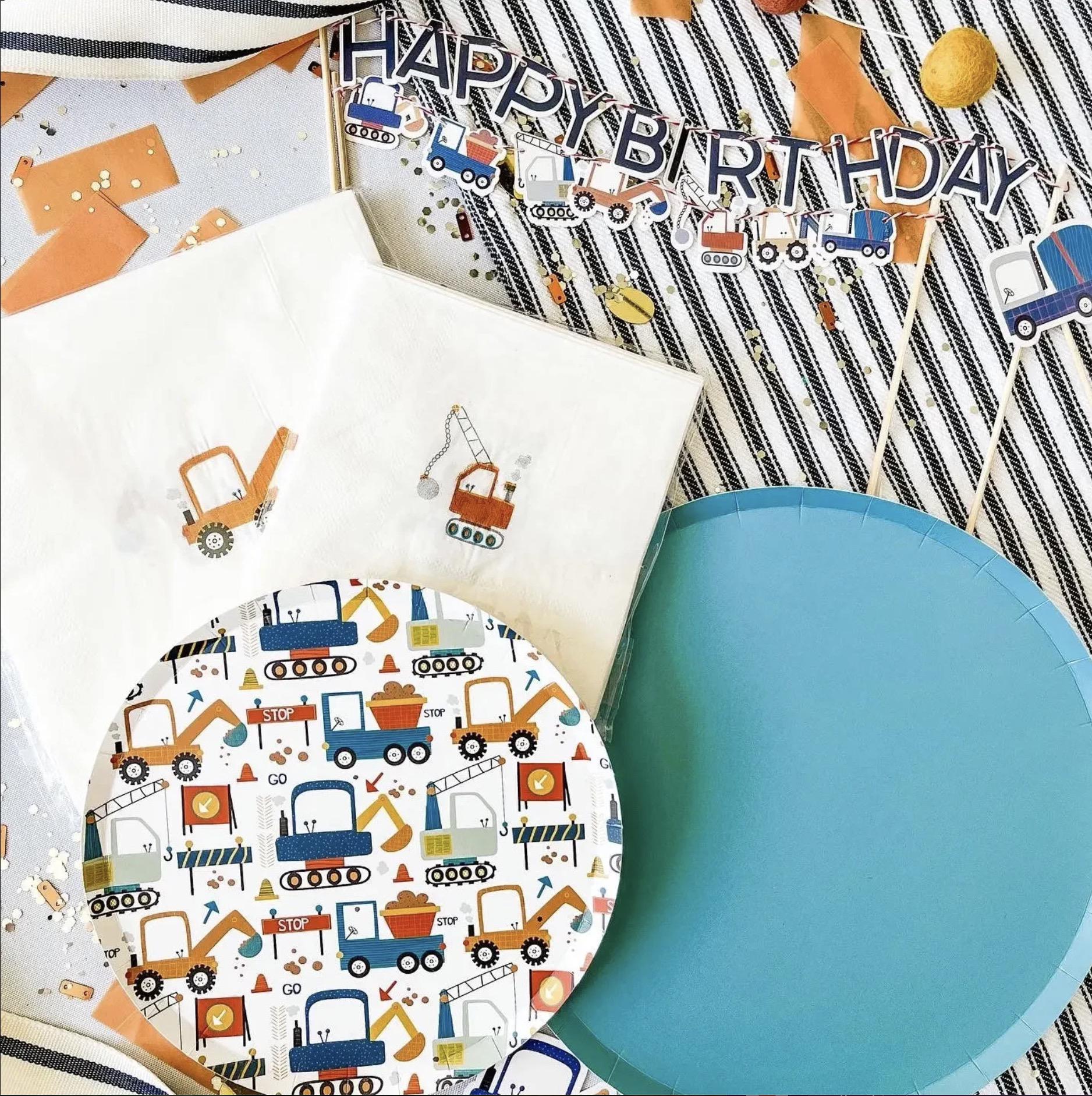 Construction Party Napkins 16ct - Stesha Party