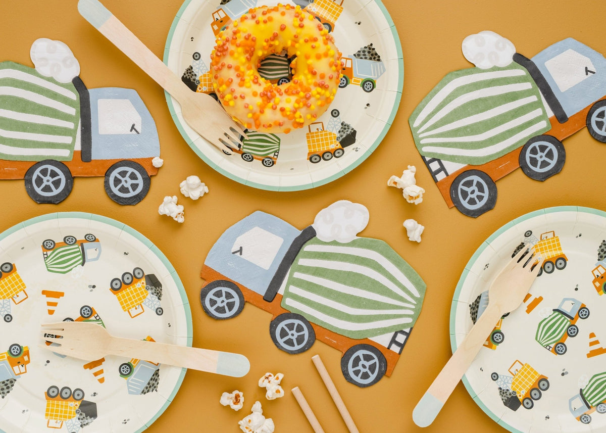 Construction Party Plates - Stesha Party