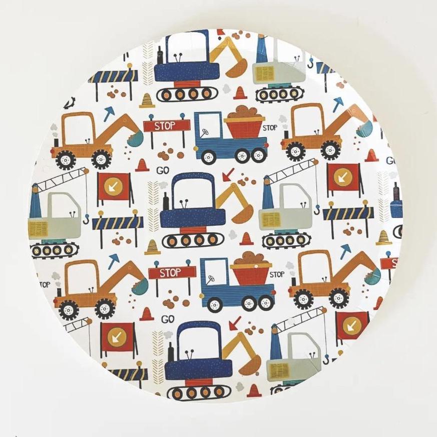 Construction Party Plates - Stesha Party