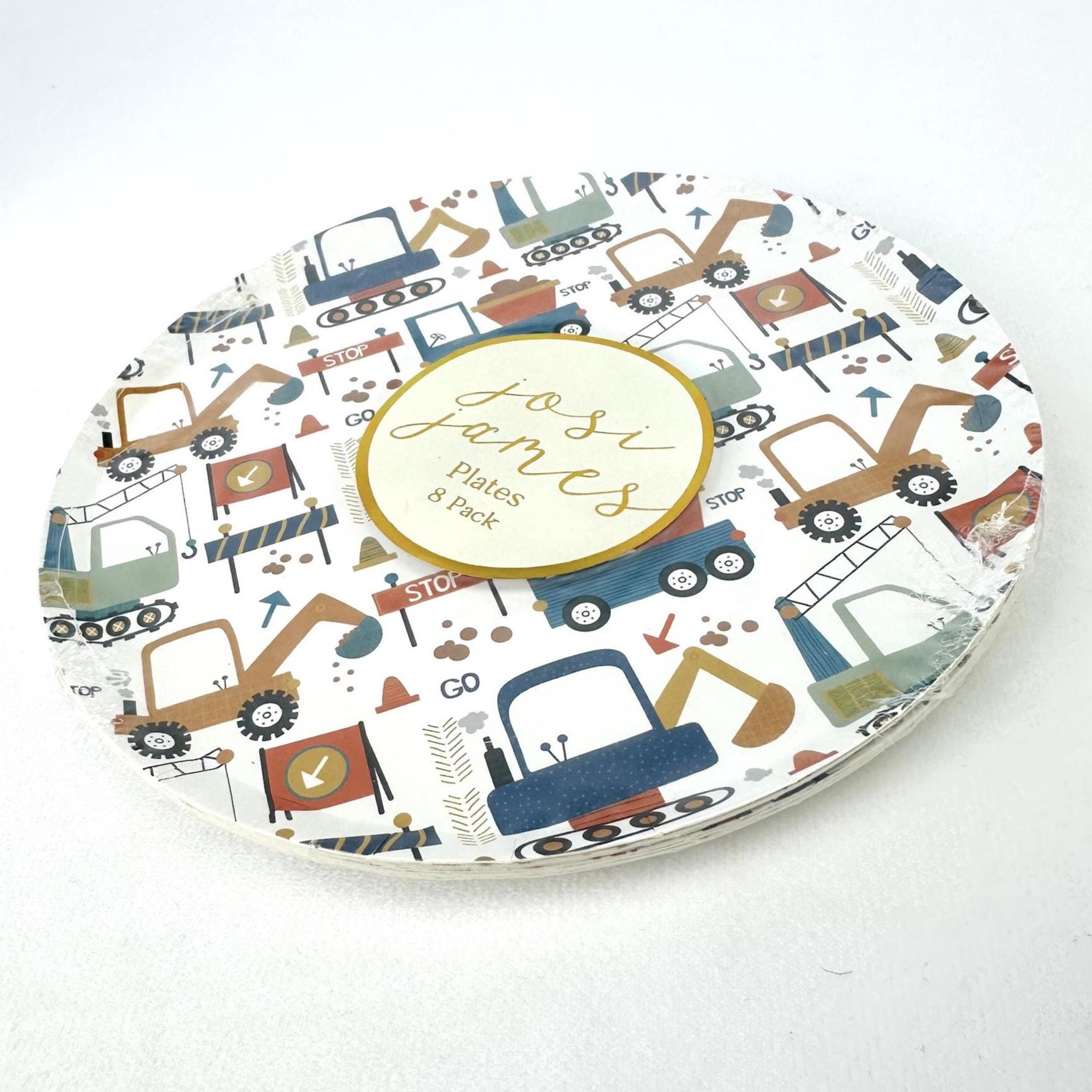 Construction Party Plates - Stesha Party