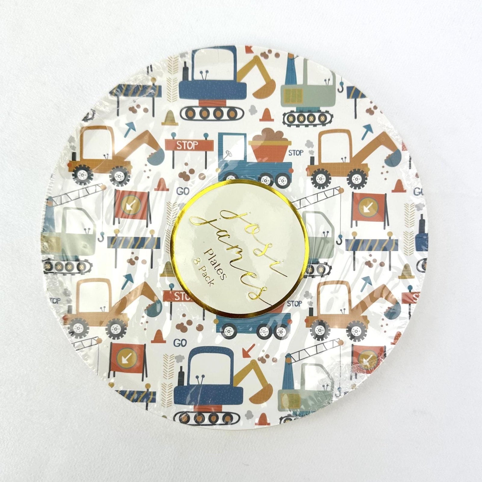 Construction Party Plates - Stesha Party