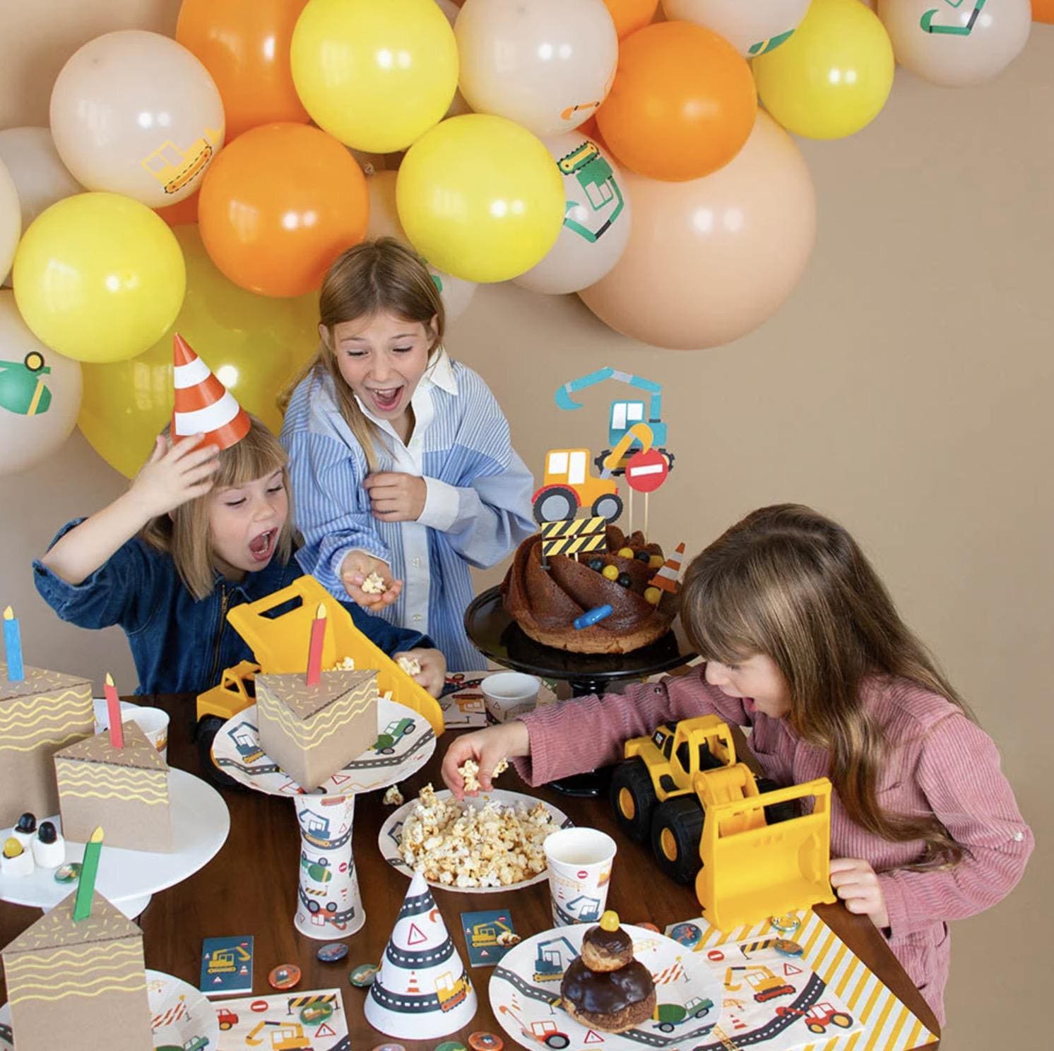 Construction Temporary Tattoos - Stesha Party