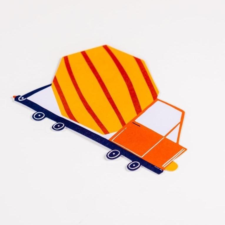 Construction Truck Cutouts 8ct - Stesha Party