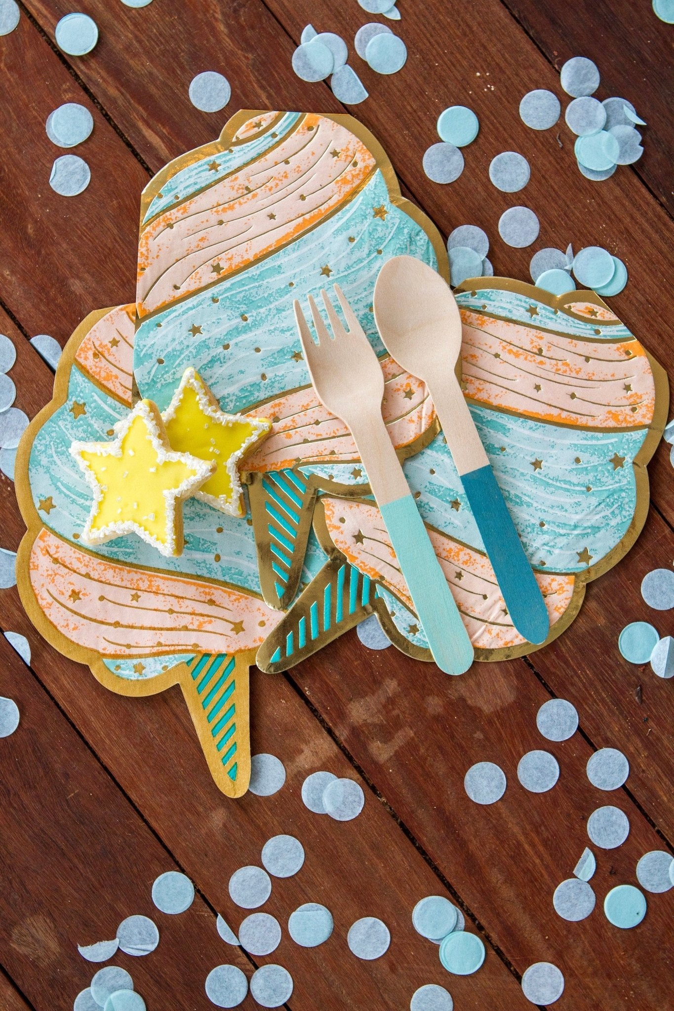 Cotton Candy Napkins - Stesha Party