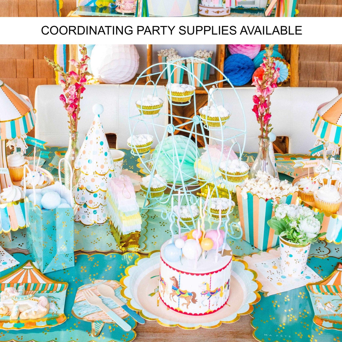 Cotton Candy Plates - Stesha Party