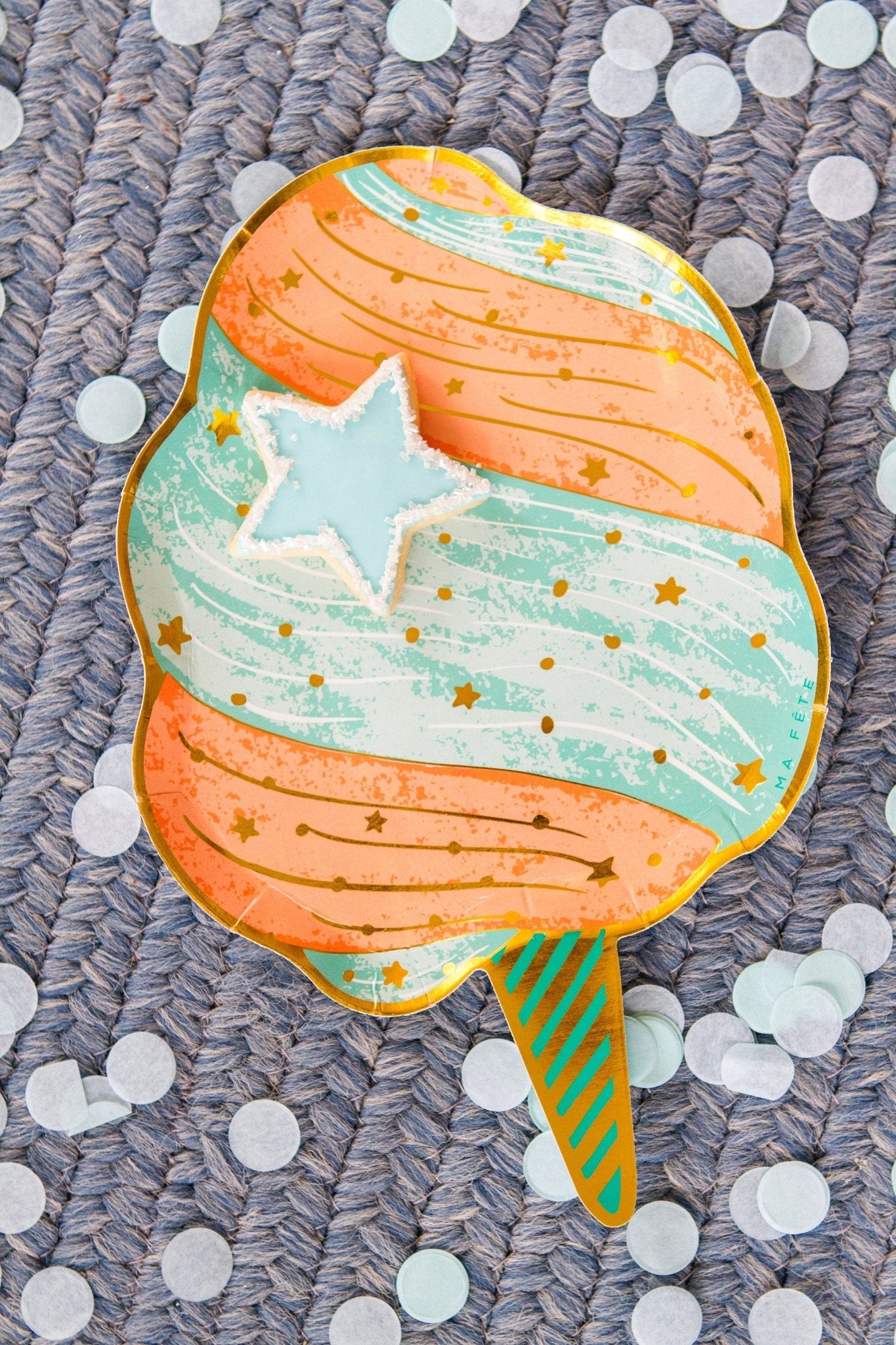Cotton Candy Plates - Stesha Party