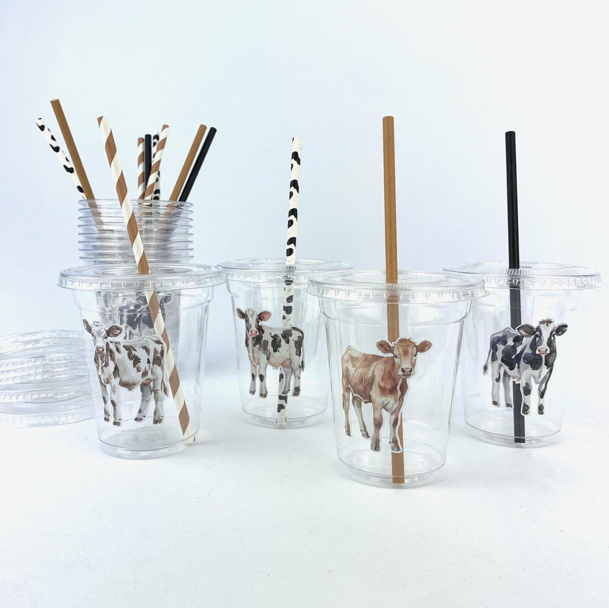 Cow Party Cups - Stesha Party