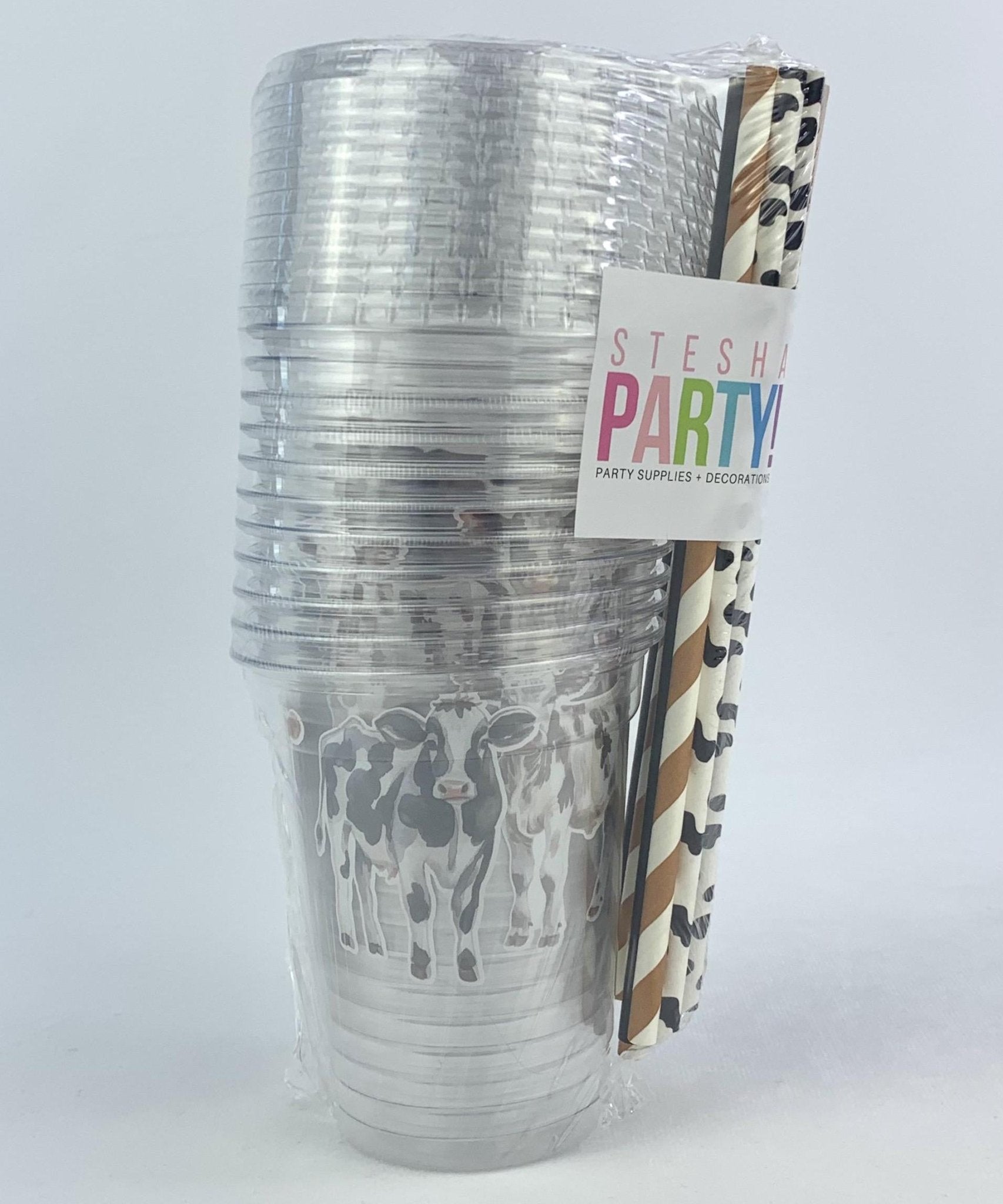 Cow Party Cups - Stesha Party