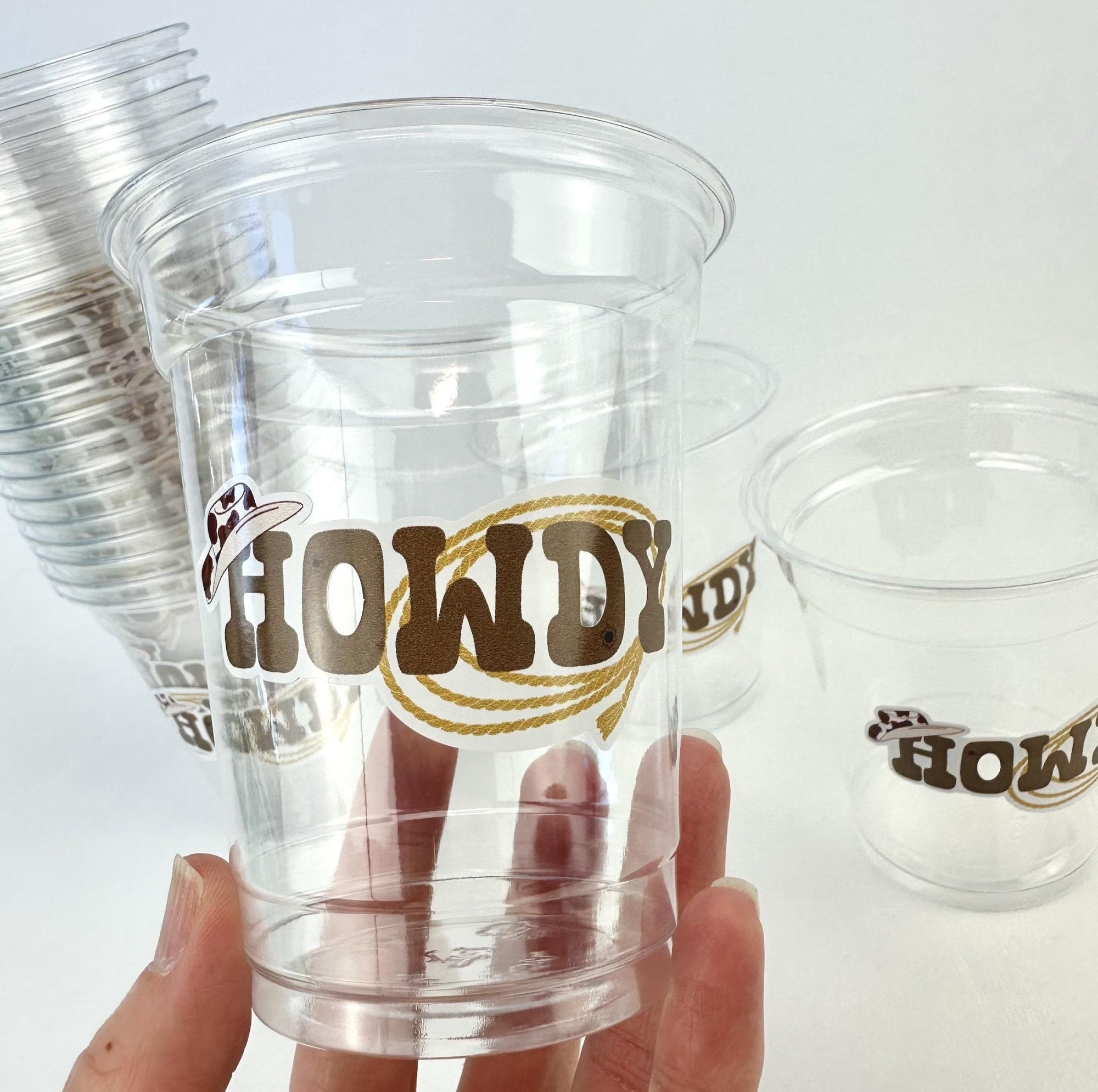 Cowboy Party Cups 24ct - Stesha Party