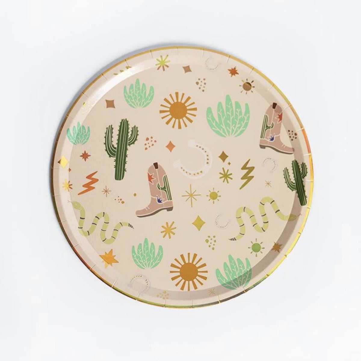Cowboy Party Plates - Stesha Party