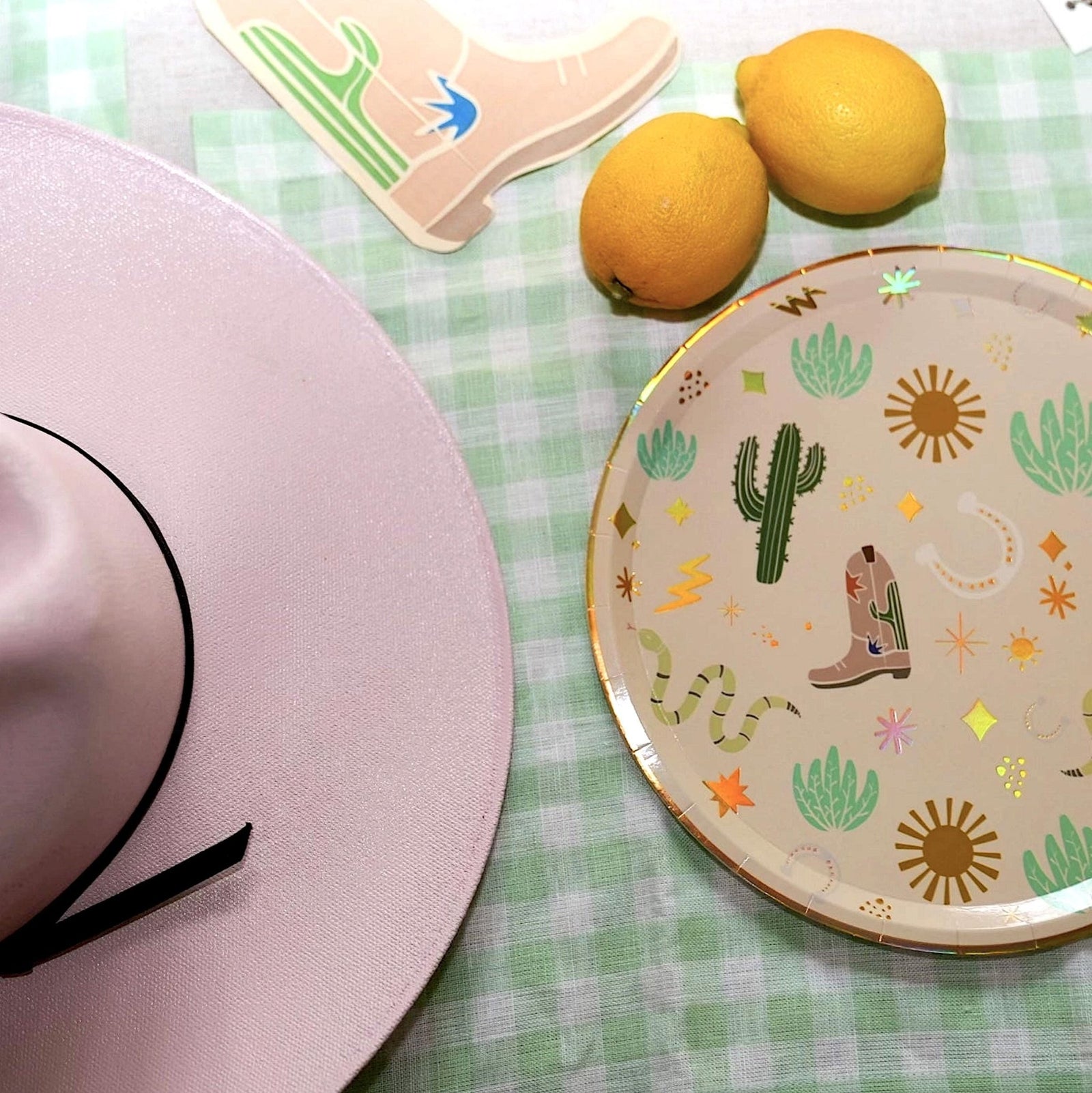 Cowboy Party Plates - Stesha Party