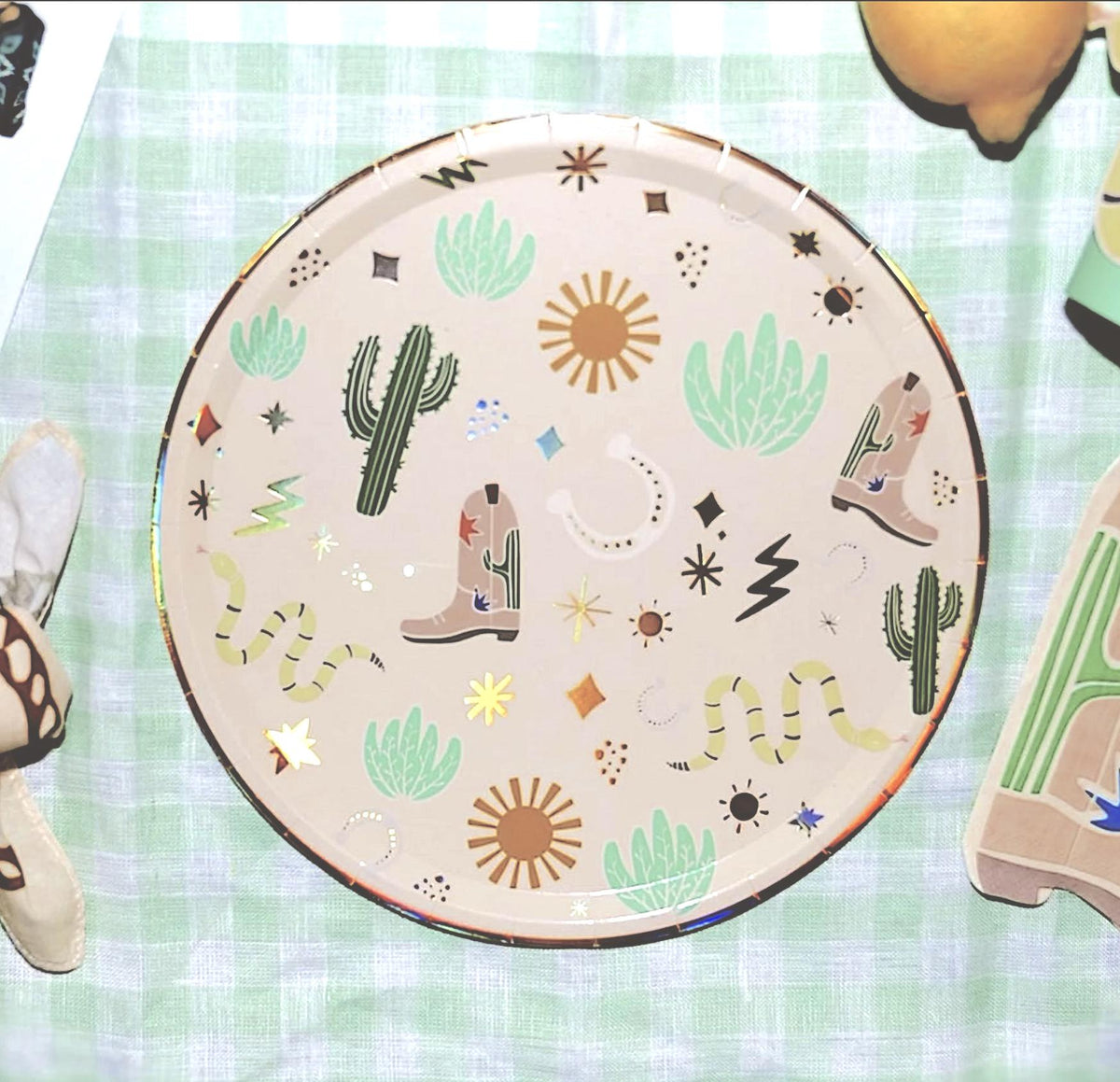 Cowboy Party Plates - Stesha Party