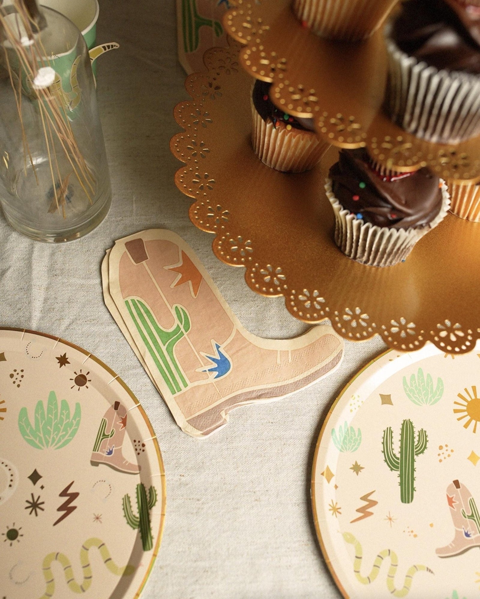 Cowboy Party Plates - Stesha Party