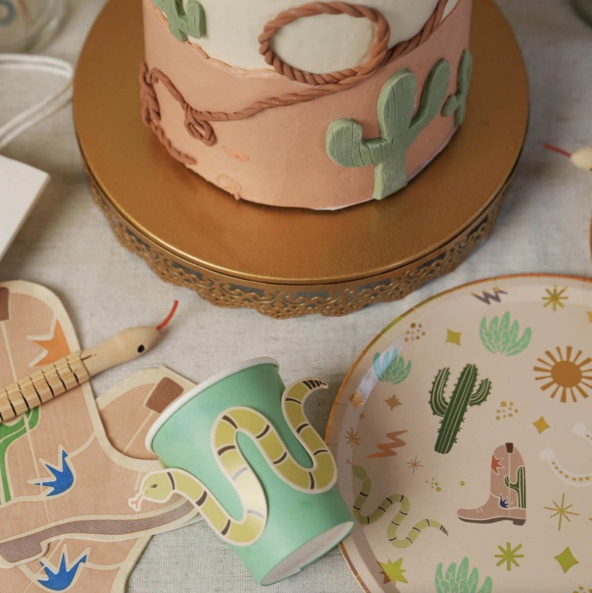 Cowboy Party Plates - Stesha Party