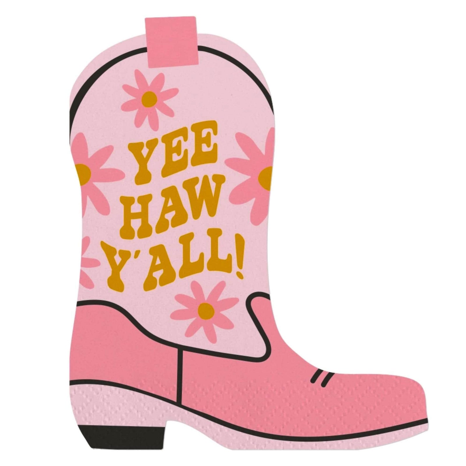 Cowgirl Boot Napkins - Stesha Party