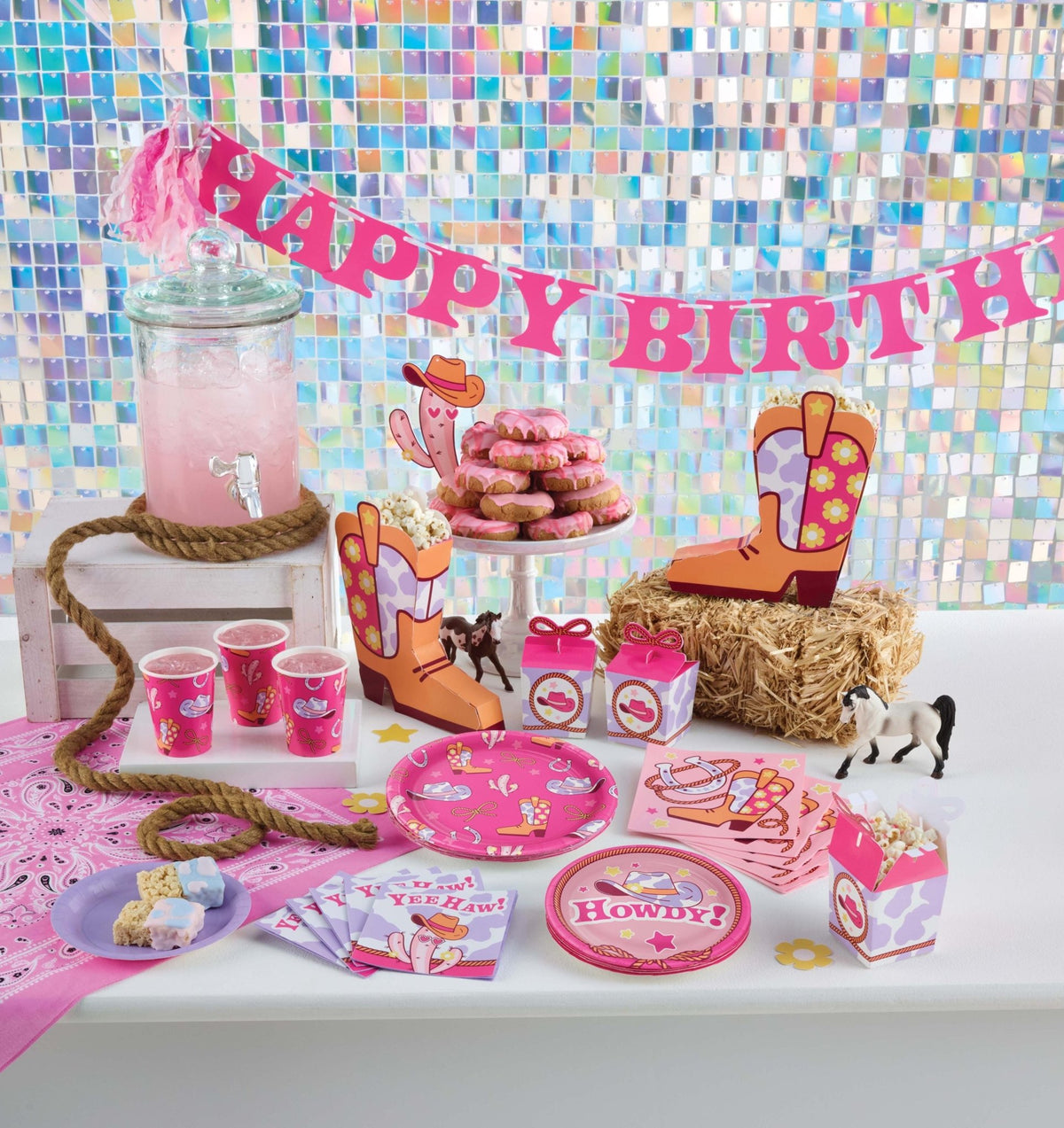 Cowgirl Centerpiece Set - Stesha Party