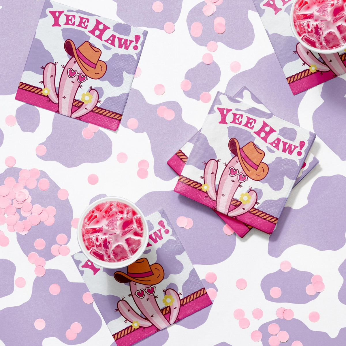 Cowgirl Yeehaw Napkins - Stesha Party