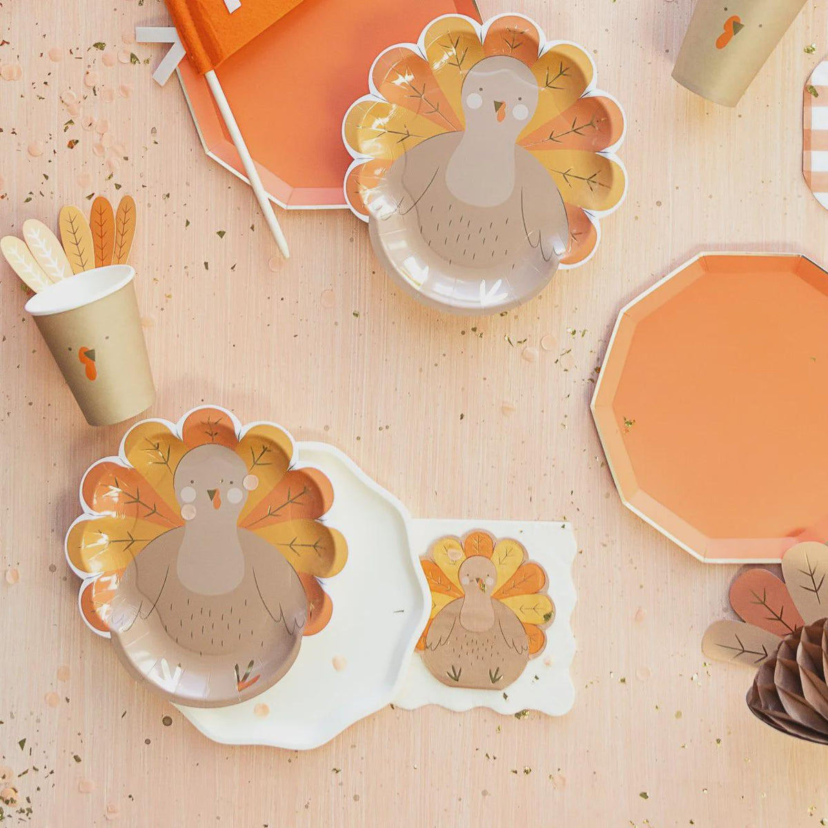 Cream Scalloped Luncheon Napkins 20ct - Stesha Party