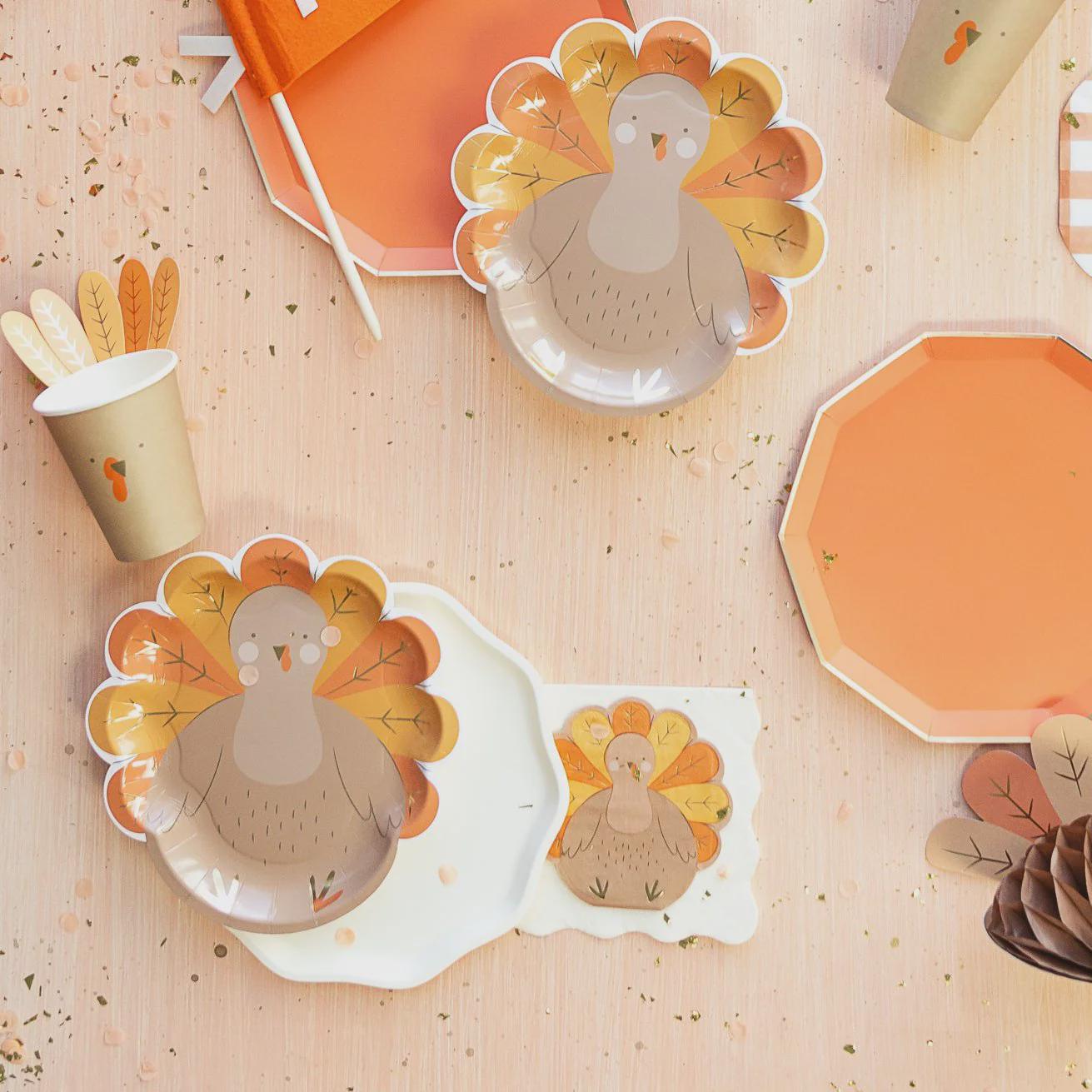 Cream Scalloped Luncheon Napkins 20ct - Stesha Party