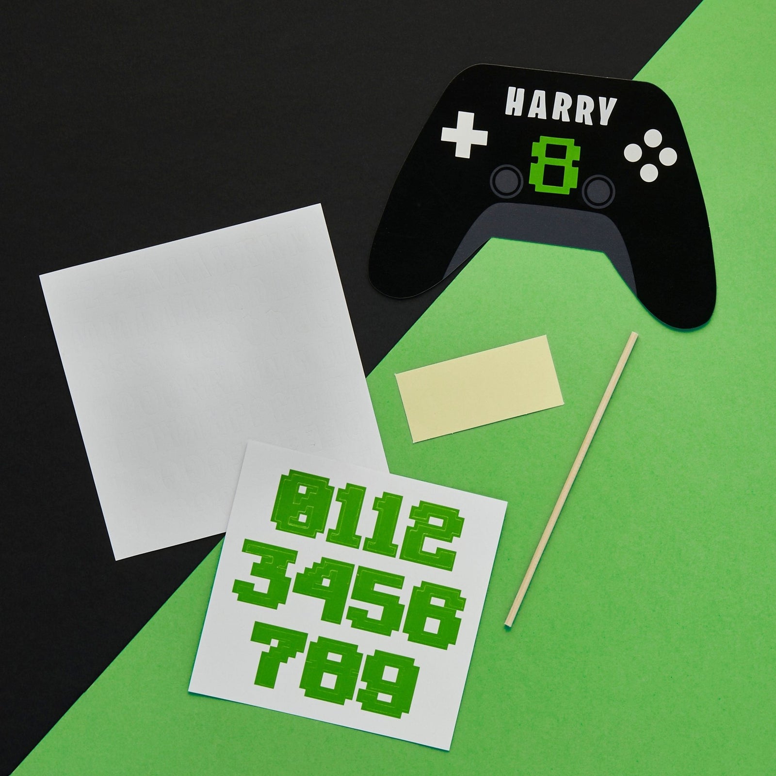 Custom Game Controller Cake Topper - Stesha Party
