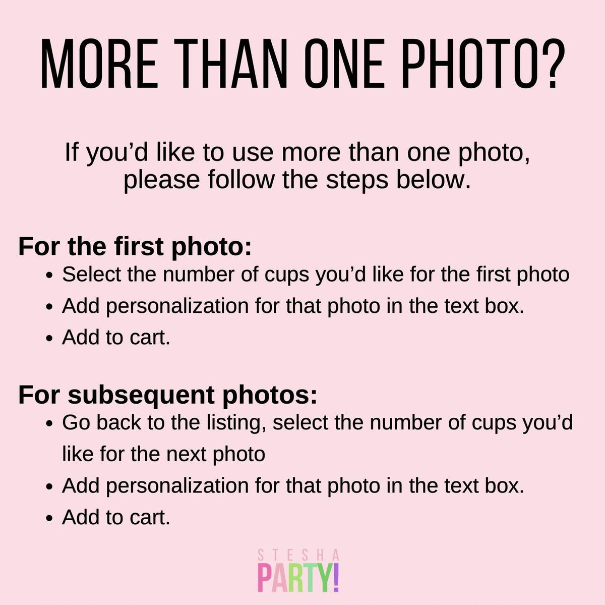 Custom Graduation Photo Cups 16oz - Stesha Party