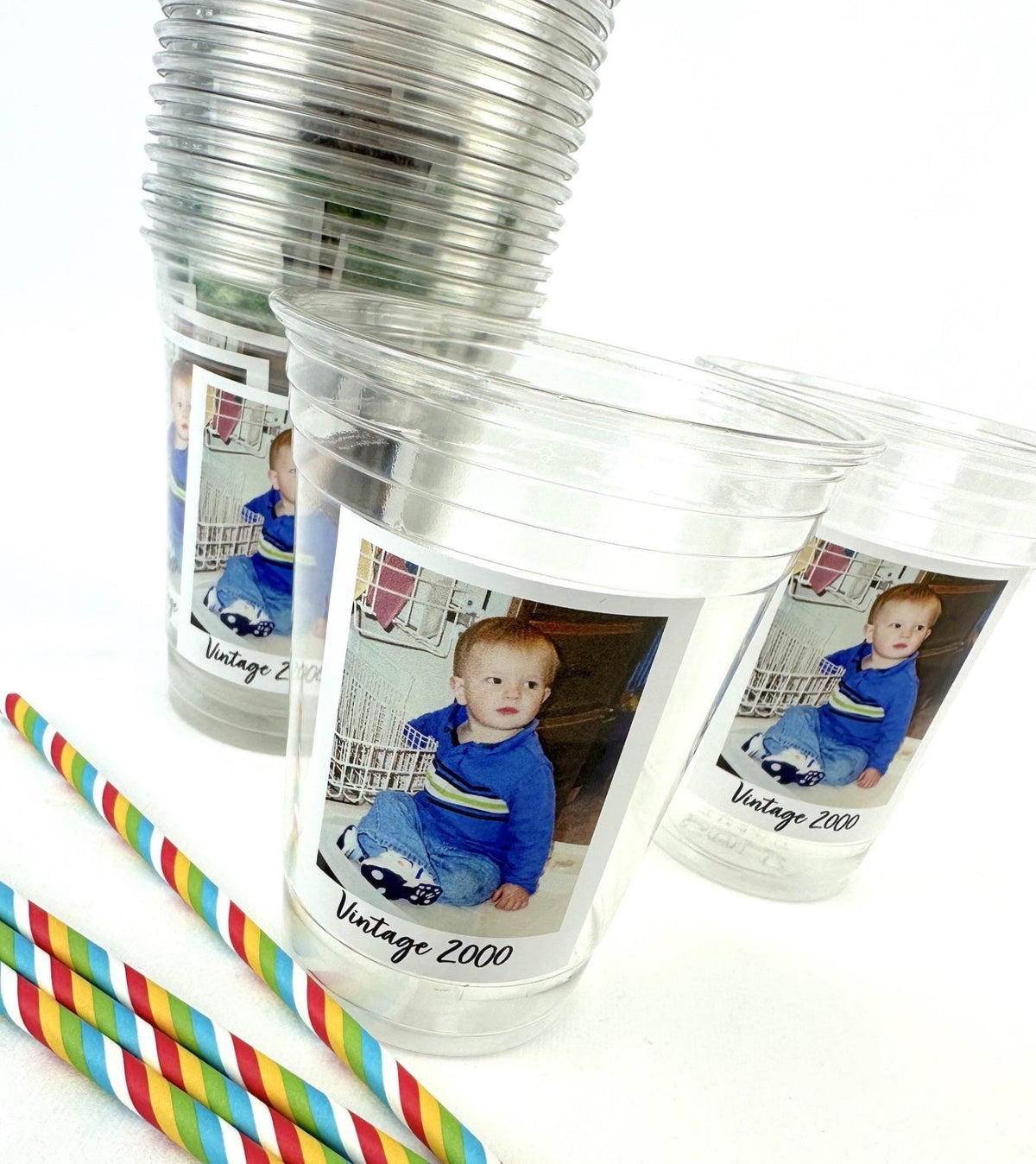 Custom Photo Cups 16oz - Stesha Party