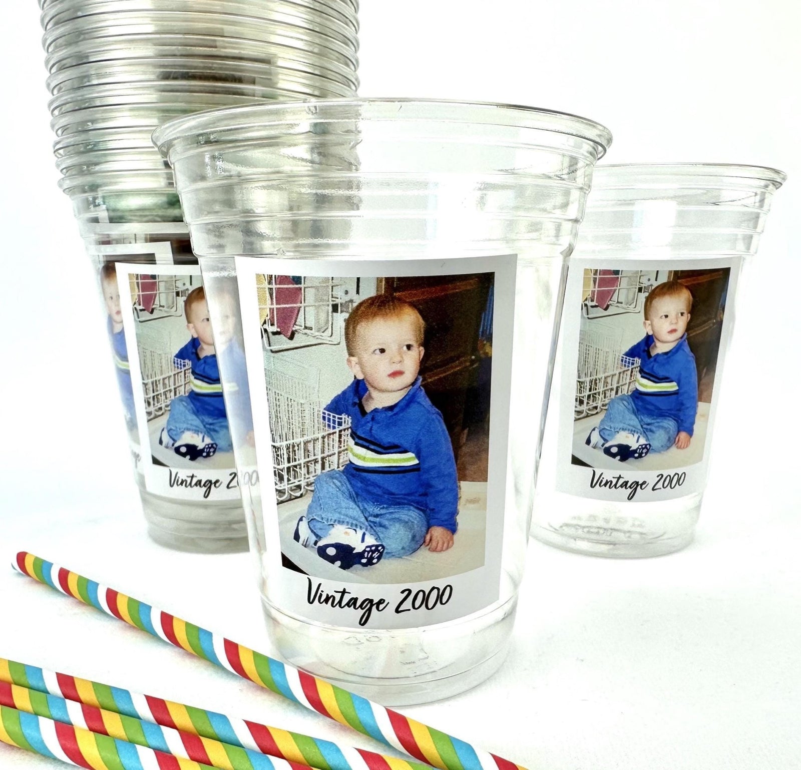 Custom Photo Cups 16oz - Stesha Party