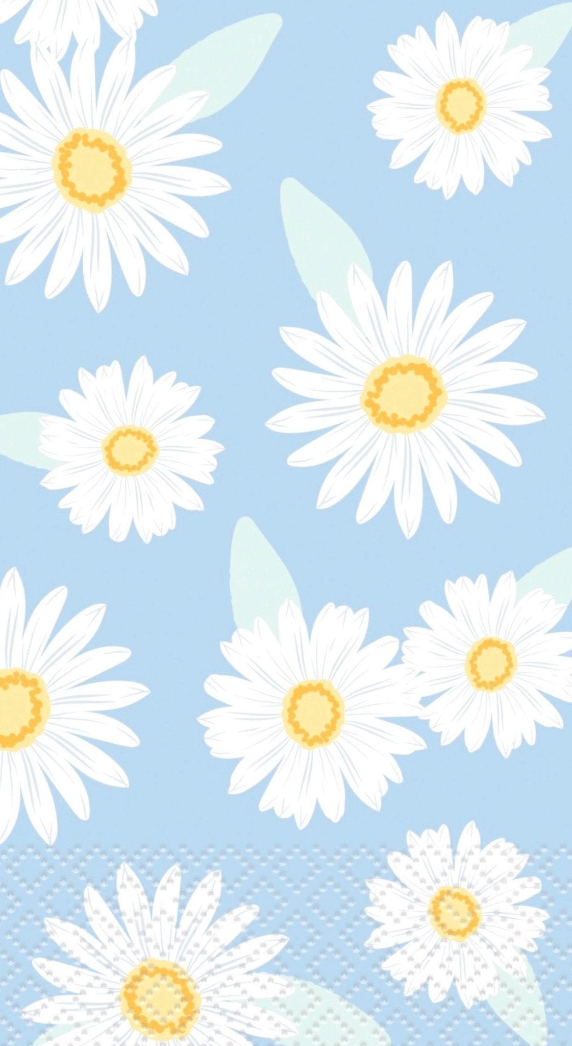 Daisy Floral Party Napkins 16ct - Stesha Party