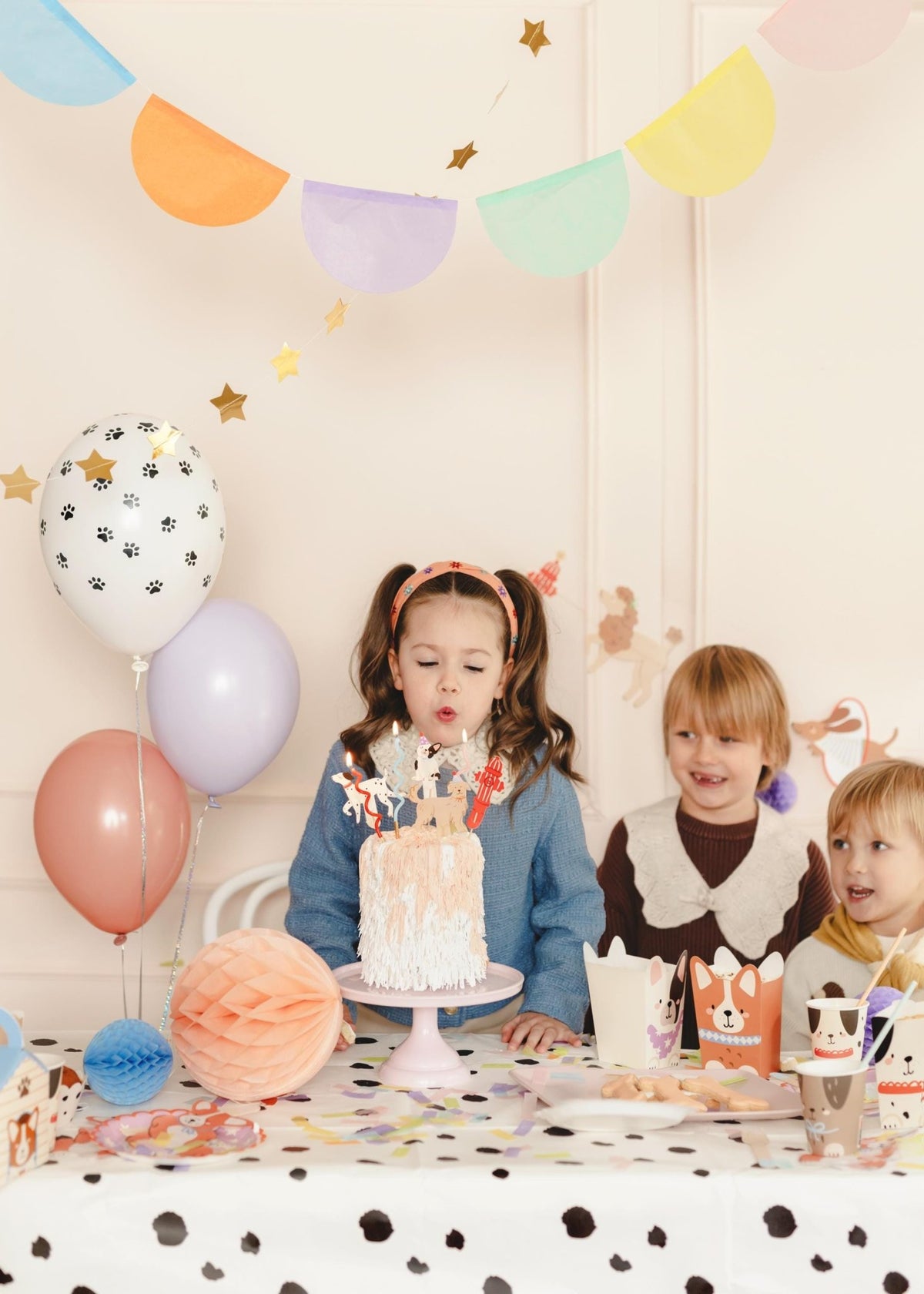 Dalmatian Spotted Table Cover - Stesha Party