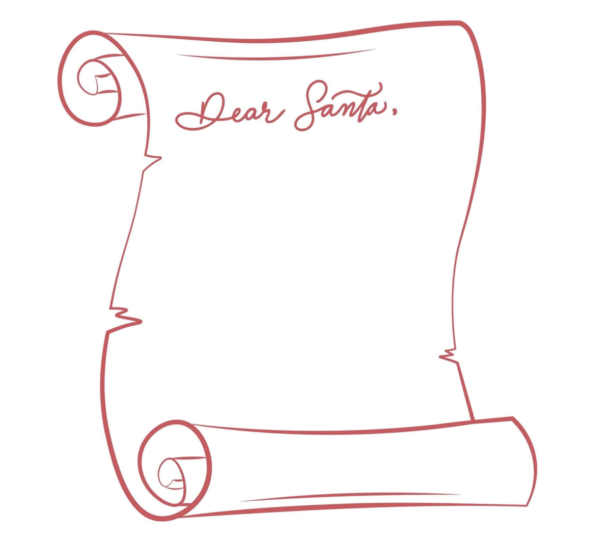 Dear Santa Paper Placemats - Stesha Party