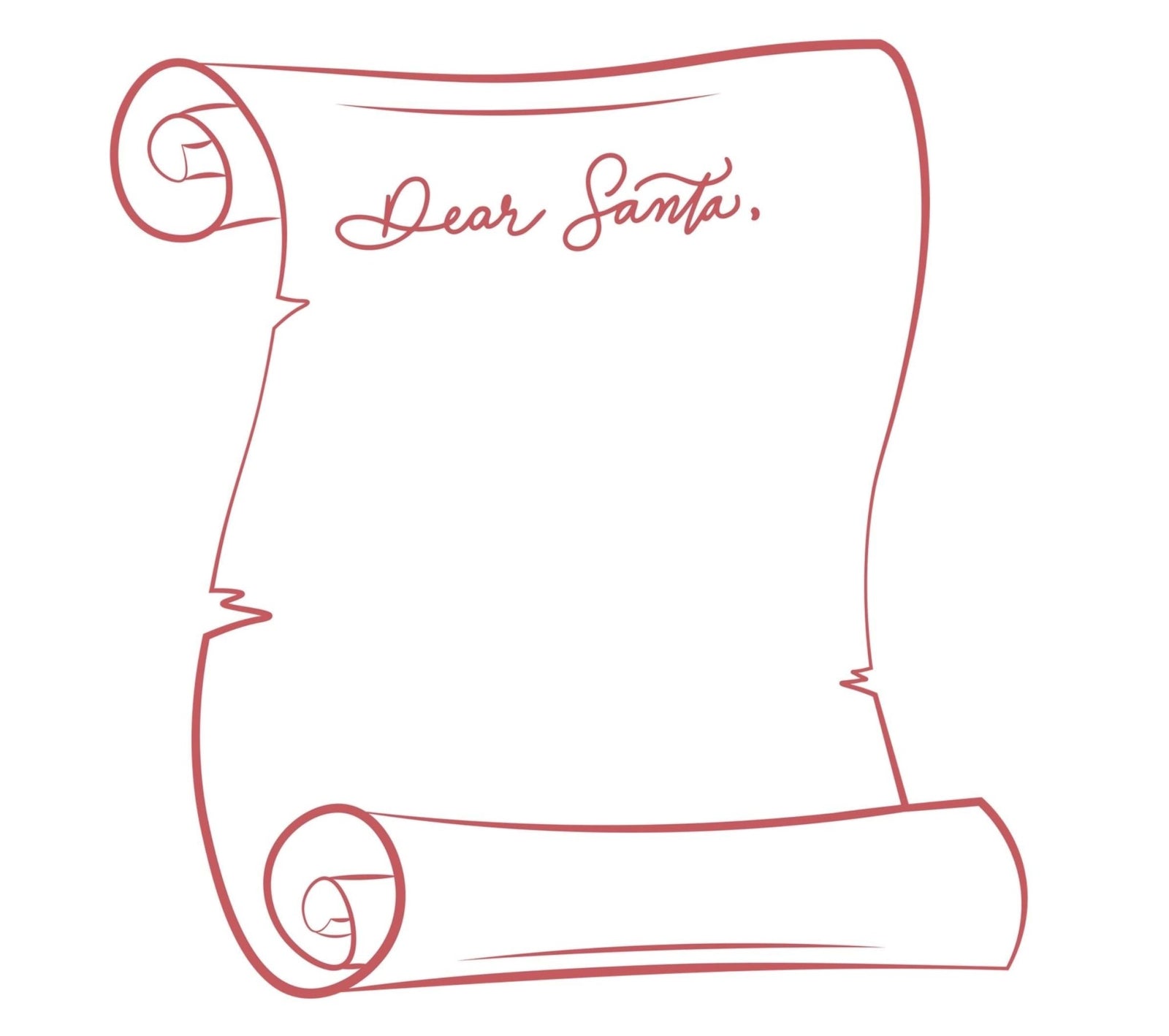 Dear Santa Paper Placemats - Stesha Party