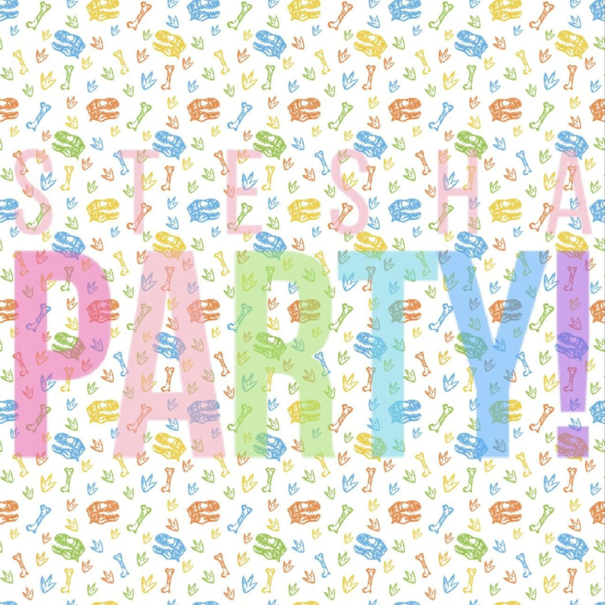 Dinosaur Bones HTV - Stesha Party